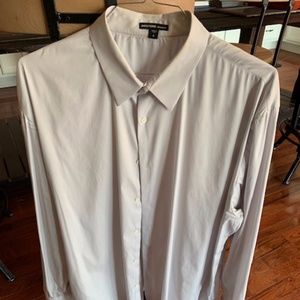 James Perse gray men's dress shirt, size XL (4)